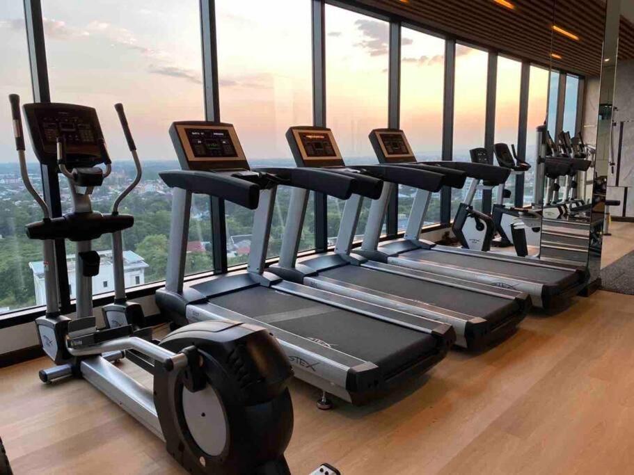 New & Cozy 2 Bedroom @ The Astra Sky River شيانغ ماي المظهر الخارجي الصورة