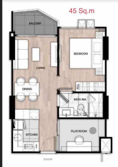 New & Cozy 2 Bedroom @ The Astra Sky River شيانغ ماي المظهر الخارجي الصورة
